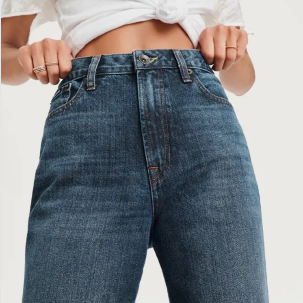 NWT DKNY Broome High Rise Vintage Jean - Dark Wash